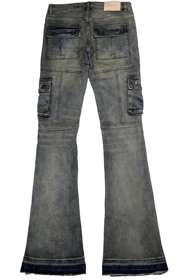 VALABASAS Ocean Denim Super Stacked VLBS2367 Blue