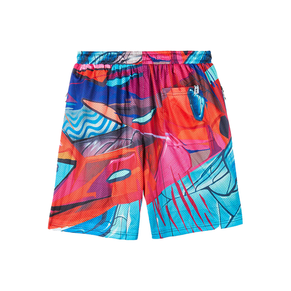 TANGO HOTEL ABSTRK MESH SHORTS THB2430WB
