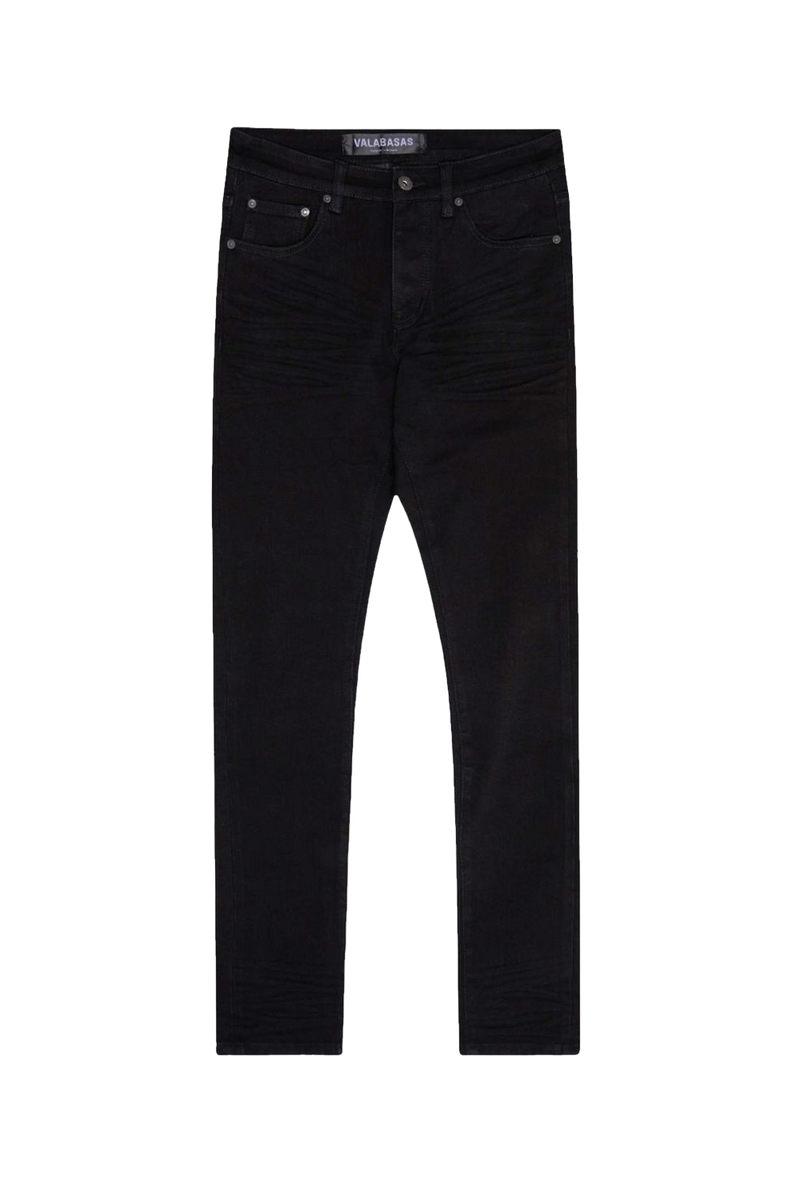 Valabasas "MR. FLEX" BLACK 4 WAY STRETCH SKINNY JEAN (VLBS-VJ1-002)