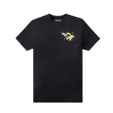 PAPER PLANES Flag Tee 200249 Black