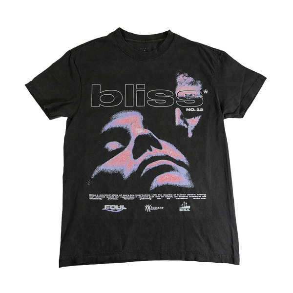 MNML BLISS TEE M2023T275WBK WASHED BLACK