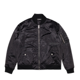 Valabasas "FIRST CLASS" BLACK BOMBER JACKET (VLBS-VJK6-1001)