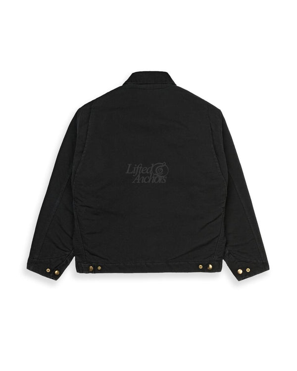 Lifted Anchors "Relly" Mohair Work Jacket Black (LAFL23-37)