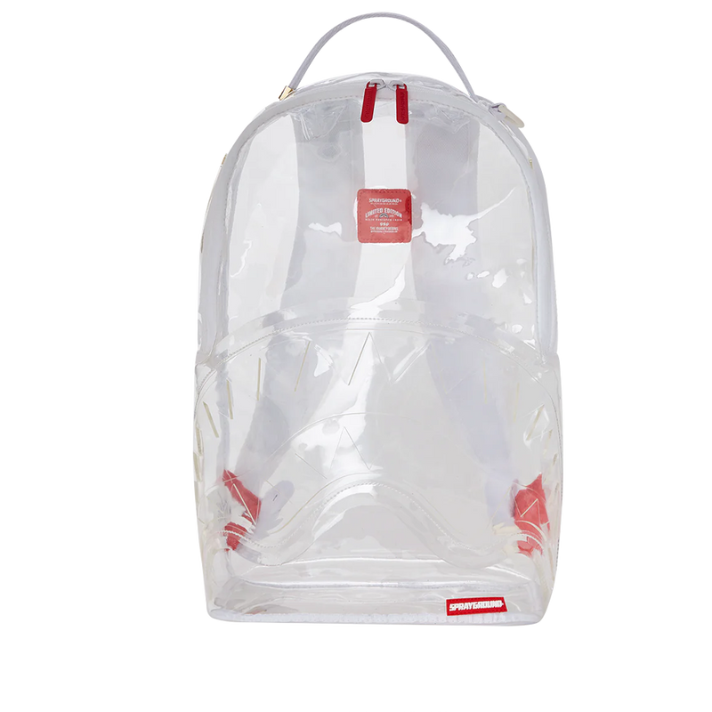 Sprayground CLEAR AS DAY - 100% ALL CLEAR DLX BACKPACK (B5892)