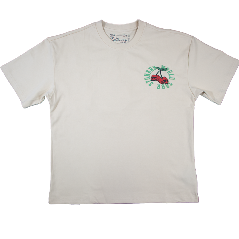 SVJ CHERRIES T-Shirt TS202402 NATURAL