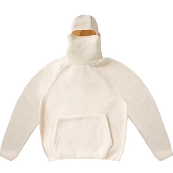 EPTM BALACLAVA SHERPA HOODIE CREAM (EP11203) – The Velocity Shops