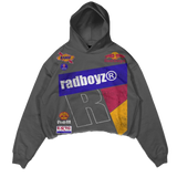 RAD BOYZ RED BULL HOODIE CHARCOAL (RB-KT-106)