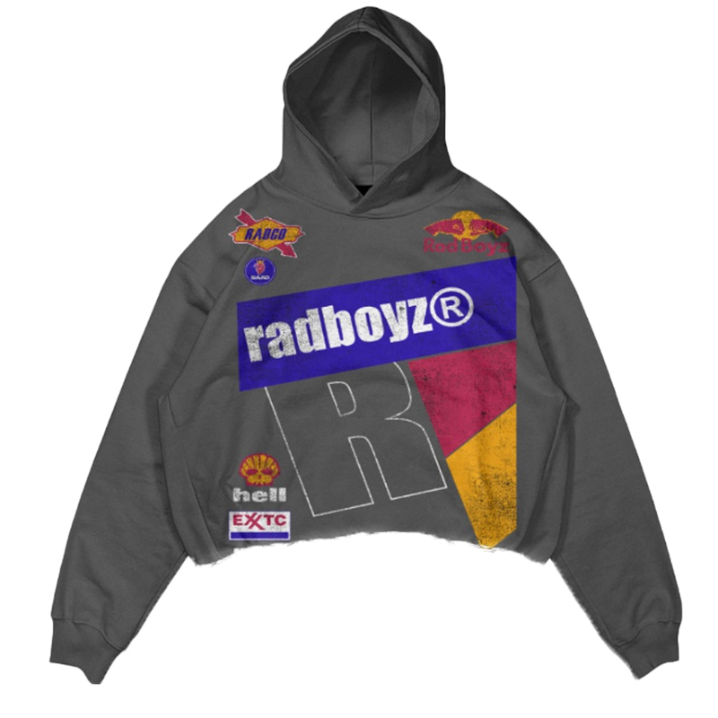 RAD BOYZ RED BULL HOODIE CHARCOAL (RB-KT-106)