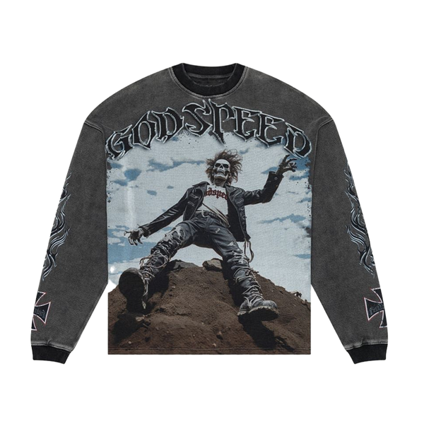 GODSPEED Rocker Thermal Long Sleeve (Grey wash)