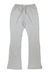 EPTM FRENCH TERRY FLARE PANTS HEATHER GREY (EP10430)