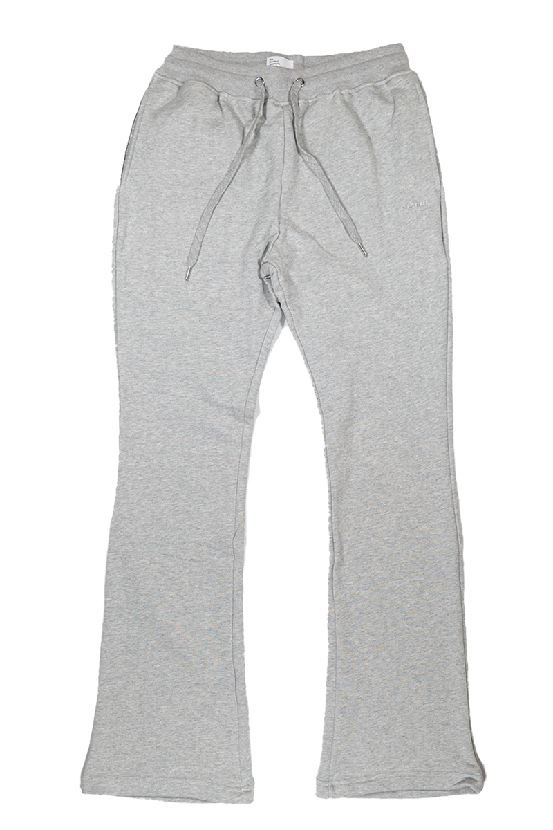 EPTM FRENCH TERRY FLARE PANTS HEATHER GREY (EP10430)