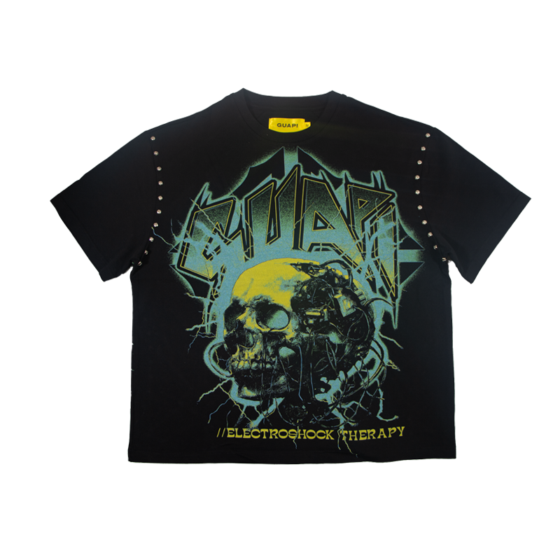 Guapi Obsidian Black Electroshock Therapy Tee