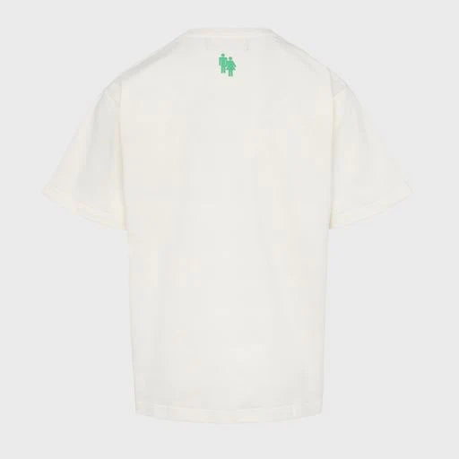 HOMME FEMME The Tiger Tee Cream/Green (SPRING23140-1)