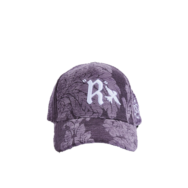REFERENCE Luxe Woven Trucker Hat Ref362 Purple