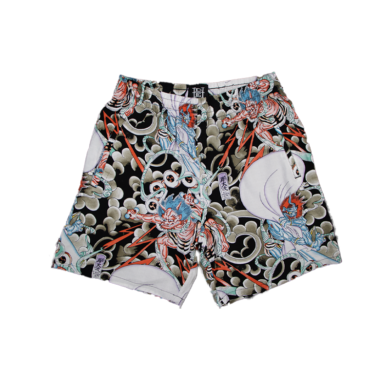 ED HARDY JAPAN BEE PRINT SHORT (EHBAO8001-7) MULTI