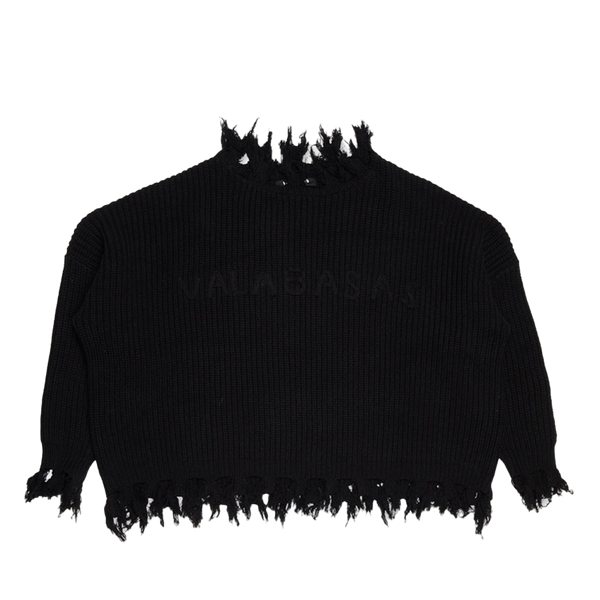 Valabasas "PROPERTY" SWEATER Black (VLBS-VCN2-1006)