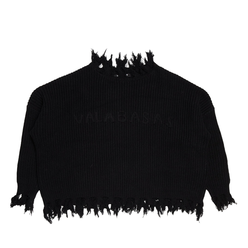 Valabasas "PROPERTY" SWEATER Black (VLBS-VCN2-1006)