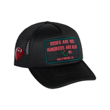 HOMME FEMME Poetry Trucker Hat HFSS2022 Black