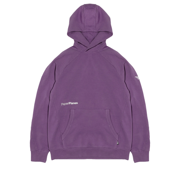 Paper Planes Advanced Garment DYE Hoodie 300095 Mauve