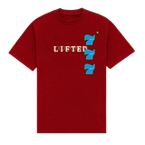 Lifted Anchors "Lights Out" Tee Red (LA23FL-32)