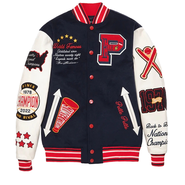 PELLE PELLE VARSITY JACKET 322-37474