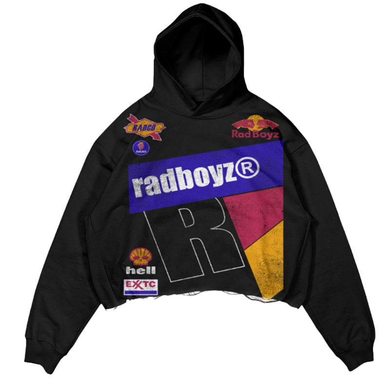 RAD BOYZ RED BULL HOODIE BLACK (RB-KT-106)