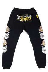 That's A Awful Lot Of Cough Syrup X Stinc Team Sweatpants Black