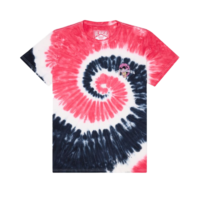 VALABASAS "PROTECTED" WHITE/RED/BLACKGRAY TEE (VLBS9014)