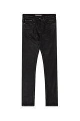 Valabasas  "MR . FLEX" BLACK WAXED 4 WAY STRETCH SKINNY JEAN (VLBS-VJ0-1001)