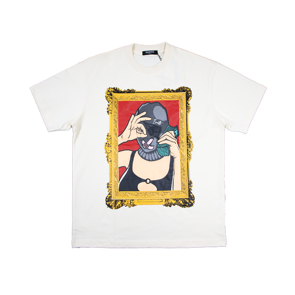 BANDITS SKI MASK BAE S/S TEE WHITE (BND034)