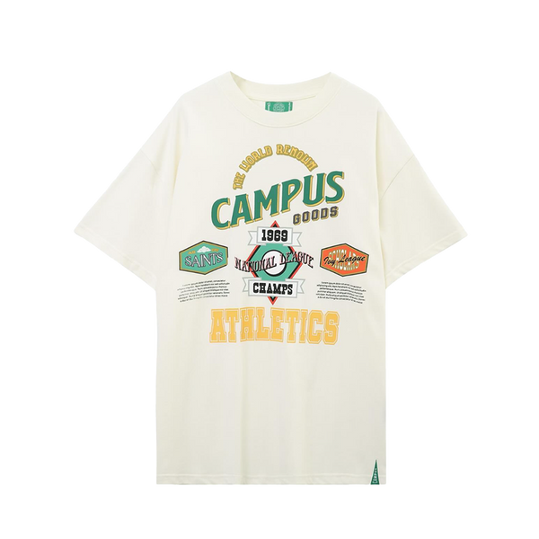 CAMPUS LEAGUE TEE (S2-020) OFF-WHITE