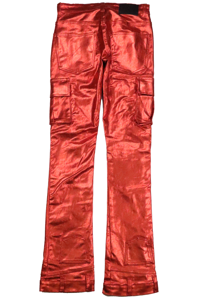 VALABASAS Cozart Stacked Jeans Red Waxed