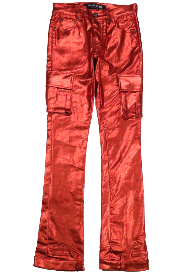 VALABASAS Cozart Stacked Jeans Red Waxed