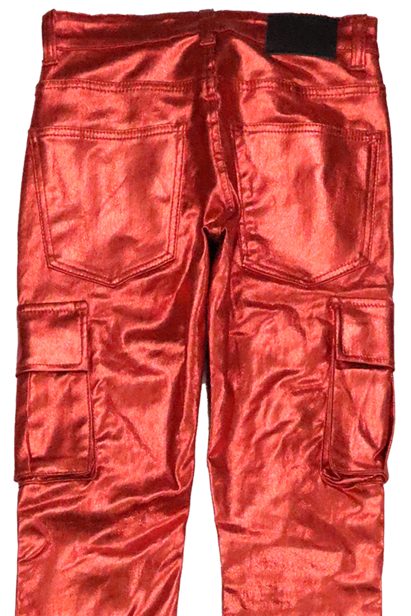 VALABASAS Cozart Stacked Jeans Red Waxed