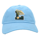 LACOSTE MEN'S PENNANTS L ORGANIC COTTON CAP RK7411 51 LIGHT BLUE