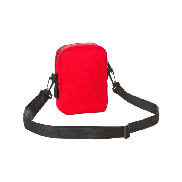 COOKIES Layers Smell Proof Honeycomb Nylon Shoulder Bag w/Strap 1564A6690 RED